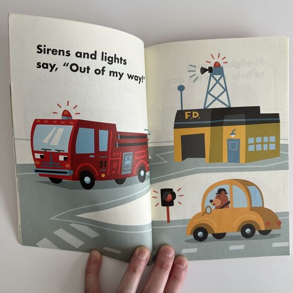2/$6 Hello Fire Truck! Book by Marjorie Blain Parker, Early Reader (Paperback) - Picture 2 of 5